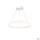 SLV ONE 60 PD PHASE UP DOWN Indoor LED Pendelleuchte weiß CCT switch 2700K 3000K 830lm EEK E [A-G]