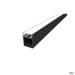 LED Profil Aufbau GRAZIA 60 1,5m - schwarz