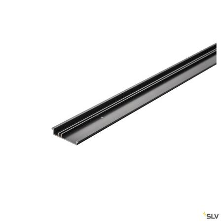 Montageprofil für GRAZIA 60 LED Profil Aufbau 1,5m - schwarz