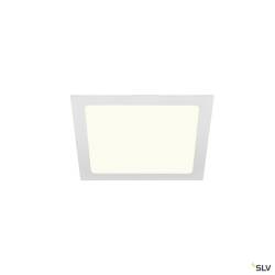 SLV SENSER 24 DL Indoor LED Deckeneinbauleuchte eckig weiß 4000K EEK E [A-G]