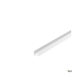 Standard LED Profil Aufbau GRAZIA 20 glatt 1,5m - weiß