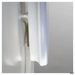 SLV SIMA Indoor LED Wand- und Deckenaufbauleuchte weiß 3000K rund dimmbar EEK D [A-G]