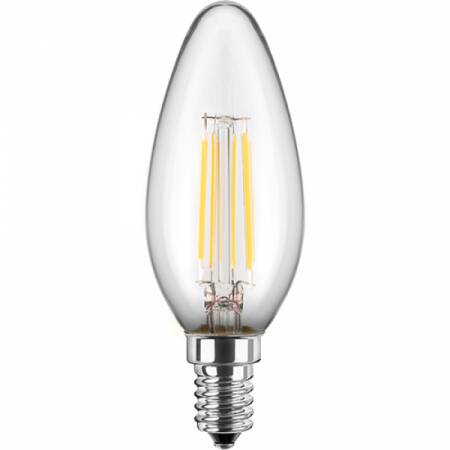 LED Lampe Kerze Filament 4W 500lm E14 warmweiss kaltweiss Leuchtmittel dimmbar 