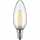 4W LED Filament Kerze klar E14 470lm 2700K warmweiß 300° EEK F [A-G]