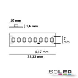 LED Flexband HEQ927 High Bright 24V DC 22W/m warmweiß 2700K 2850lm/m CRI93 5m EEK D [A-G]