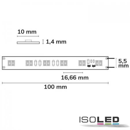 LED CRI90 SUNSET Dimm-to-warm (via PWM) Flexband 24V DC 14W/m 1800-3000K IP20 EEK F [A-G]