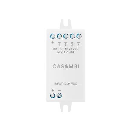 Sigor Vadsbo Empfänger CASAMBI 4 Kanäle x 1.5A 72,6x30x18mm Streifen Controller RGBW