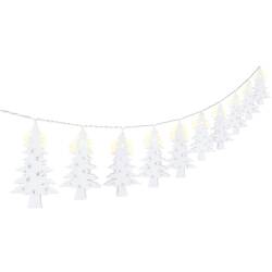 10er LED Lichterkette Tannenbaum warmweiß 1,3m...