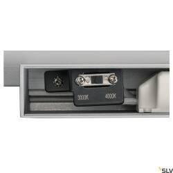 SLV GLENOS® 60 Indoor LED Spiegelleuchte grau CCT...