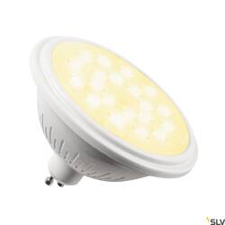 SLV QPAR111 GU10 tunable smart LED Leuchtmittel weiß / transparent 10W 2700-6500K CRI90 25° EEK F [A-G]