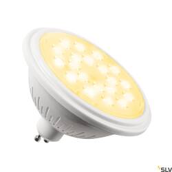 SLV QPAR111 GU10 RGBW smart LED Leuchtmittel weiß / transparent 10W CRI90 40° EEK F [A-G]