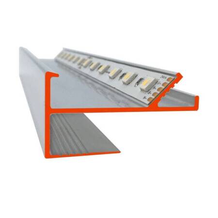 Aluminium LED Trockenbau Profil VT 200cm Lichtvoute indirekte Beleuchtung 12,5mm Rigips