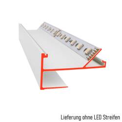 Alu LED Trockenbau Profil VTL 200cm weiß...
