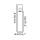 Faro KILA dunkelgraue Rauchglas Standleuchte H:70cm IP65 E27