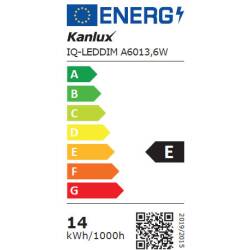 Kanlux IQ-LED Leuchtmittel DIM A60 E27 dimmbar 1521lm 13,6W-NW 4000K EEK E [A-G]
