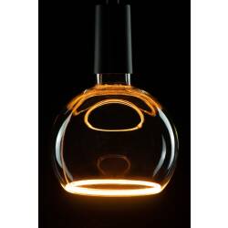 Segula Floating LED Leuchtmittel Globe R150 smokey black extra warmweiß 1900K 260lm 6W stufenlos dimmbar