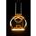 Segula LED Floating Globe Leuchtmittel R125 gold extra warmweiß 1900K 6W E27 300lm stufenlos dimmbar