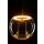 Segula LED Floating Globe R125 Leuchtmittel inside klar 240lm 5,2W E27 extra warmweiß 1900K stufenlos dimmbar