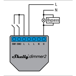 Shelly Accessories Bypass Zubehör für 1L & Dimmer 2