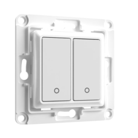 Shelly Accessories Wall Switch 2 Wandtaster 2-fach Weiß