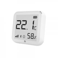 Shelly Sensor Plus H&T WLAN Temperatur & Feuchtigkeitssensor Akku Weiß