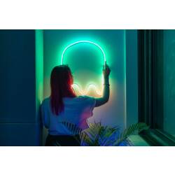 Twinkly Flex smarter RGB 3m Neon Lichtstreifen LED Weiß BT+WiFi Generation II IP20