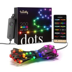 Twinkly Dots smarte Lichterkette 200 Lichter RGB 10m...