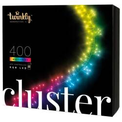 Twinkly Cluster smarte Lichterkette 400 Lichter RGB 6m...