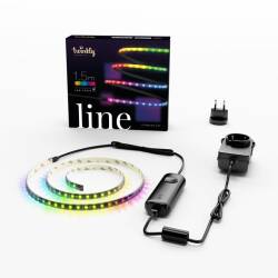 Twinkly Line smarte Leuchtstreifen 100 LEDs RGB 1,5m...