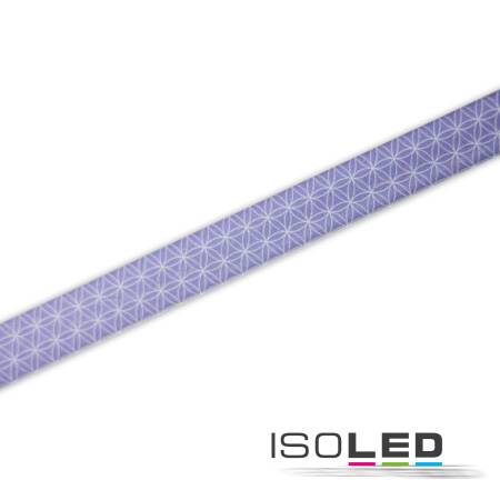 ISOLED Design Cover für LED Streifen Profile 14mm 245cm Motiv Muster lila