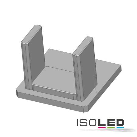 ISOLED Endkappe EC218 für LED Fliesenprofil UP8