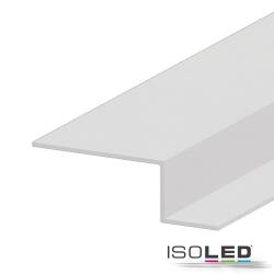 ISOLED Trockenbau S-Profil 12 Aluminium weiß RAL 9003 200cm