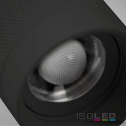 ISOLED 3-PH Schienen-Strahler fokussierbar 8W 20°-55° schwarz matt 3000K dimmbar EEK G [A-G]