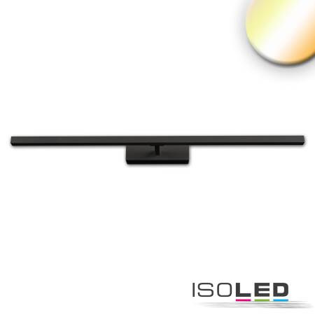 ISOLED Spiegel- und Bilderleuchte schwenkbar 520mm 12W schwarz ColorSwitch 2700K 3000K 4000K EEK G [A-G]