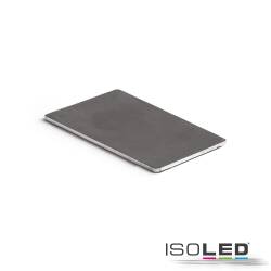 ISOLED Endkappe Aluminium für Glaskantenprofil Decke...