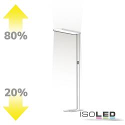ISOLED Office Pro Stehleuchte Up Down 80W 20W silber...