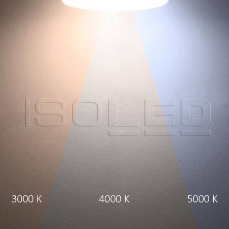 ISOLED Decken oder Wandleuchte 18W weiß IP54 mit Bew.Sensor Notlichtfunktion ColorSwitch 3000K 4000K 5000K EEK E [A-G]