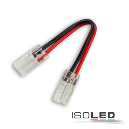 ISOLED Clip-Verbinder mit Kabel Universal max. 5A für alle 2-pol. IP20 Flexstripes mit Breite 5mm