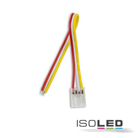 ISOLED Clip-Kabelanschluss Universal max. 5A für 3-polig IP20 Flexstripes mit Breite 10mm