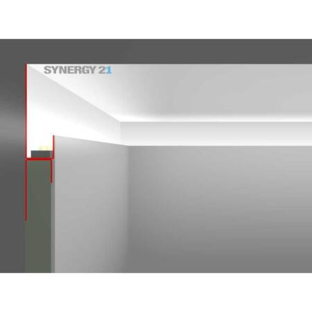 Zinkblech Trockenbau Profil 200cm für LED Streifen Synergy21 TYP-B60