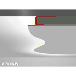 LED Zinkblech Profil 200cm TYP-C Flex (103841)