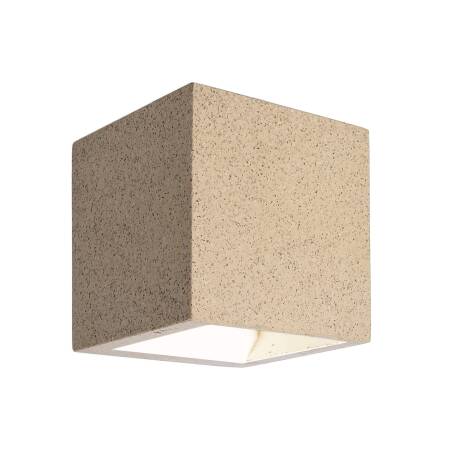 Deko-Light Mini Cube Wandleuchte Beige Granit Beton 3000K 4W 350lm EEK F [A-G]