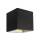 Deko-Light Mini Cube Wandleuchte Schwarz 3000K 350lm 4W dimmbar EEK F [A-G]
