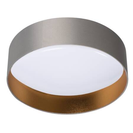 Kanlux Rifa LED Deckenleuchte 17,5W Neutralweiß grau gold IP20 1500lm
