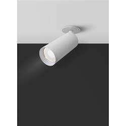 Schwenkbarer Einbaustrahler Focus geeignet für 1x G10 Leuchtmittel - weiß