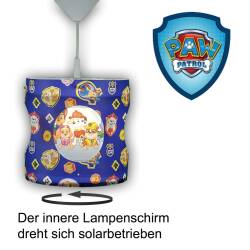 Niermann Dreh-Pendelleuchte Paw Patrol blau...