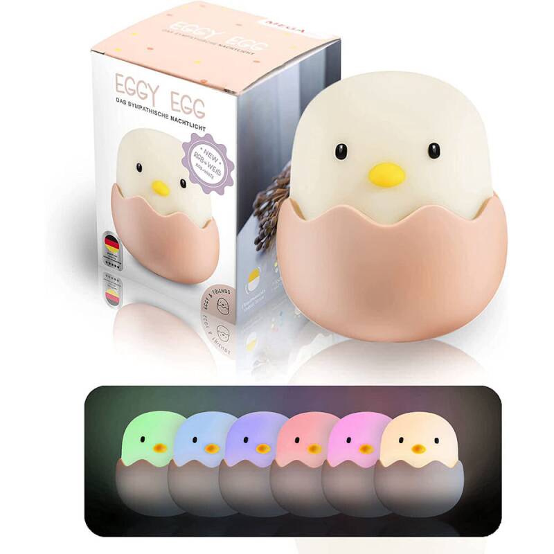 Niermann Standby Nachtlicht Eggy Egg 1,1W LED Akku Softsilikon RGBW d,  28,50 €