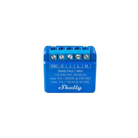 Shelly Unterputz "Plus 1 Mini" Relais max 8A 1 Kanal WLAN Bluetooth