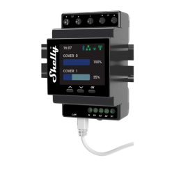 Shelly Hutschiene "Pro Dual Cover & Shutter PM" Relais max. 32A 1 Phase 2 x bidirektionale Motorsteuerung Messfunktion WLAN LAN Bluetooth