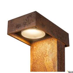 SLV RUSTY® PATHLIGHT 40 LED Outdoor Stehleuchte rost farbend IP55 3000K 470lm EEK E [A-G]